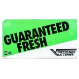Two Sided Interstate Battery Advertising Sign