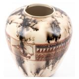 Gorgeous Navajo Horsehair Signed Pottery