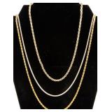 Jewelry Lot of 3 Sterling Silver Necklaces