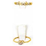 Jewelry Lot of Two 10kt Yellow Gold Rings
