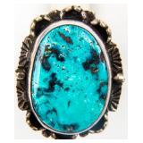 Jewelry Sterling Silver Turquoise Ring