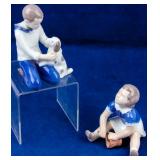 2 Bing & Grondahl Porcelain Figurines
