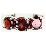 Jewelry Sterling Silver Blue Topaz Cocktail Ring