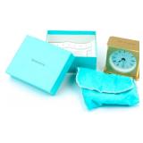 Tiffany & Co. Mantle Clock With Original Box