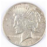 Coin 1935-S Peace Silver Dollar in Extra Fine