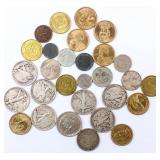 Coin Assorted United States Coinage with Silver!