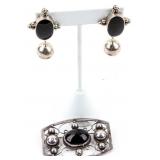 Jewelry Sterling Silver Earrings & Brooch