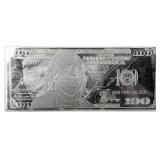 Coin 1 Troy Ounce .999 Fine Silver $100 Note