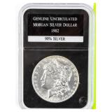 Coin 1902-O Morgan Silver Dollar Certified Unc.