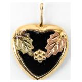 Jewelry 10kt Yellow Gold Black Hills Gold Pendant