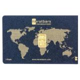 Coin 1 Gram .999 Fine Gold Certified Karatbars
