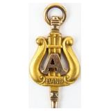 Jewelry 10kt Yellow Gold Band Pendant