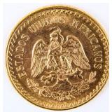 Coin 1945 Mexican 2.5 Peso Gold Coin