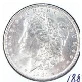 Coin 1884-O  Morgan Silver Dollar Brilliant Unc.