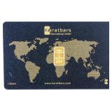 Coin 1 Gram .999 Fine Gold Certified Karatbars
