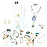 Large Lot of Vintage Costume Jewelry