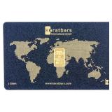 Coin 1 Gram .999 Fine Gold Certified Karatbars