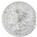 Coin 1878-CC Morgan Silver Dollar in Fine*
