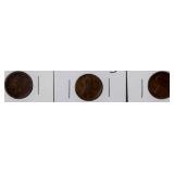 Coin 3 Key U.S. Cents 1908-S, 1909-S & 1931-S