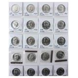 Coin 20 Kennedy Half Dollars 40% BU