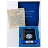 Coin 1884-CC Morgan Silver $ GSA -NGC MS63