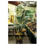 Furniture Artificial Plant and Pot w/ Stand