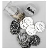 Coin 20 Franklin Proof Half Dollars 1950