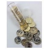 Coin 40 Washington 90% Silver Proof Quarters