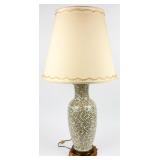 Beautiful Vintage Electric Table Lamp & Shade