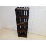 4 Shelf Wooden Slatted Shelf