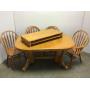 Oak Dining Table & Four Chairs