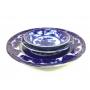 Collected Grp 3 Flow Blue English Transfer Dishes