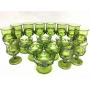 Indiana Glass King's Crown Olive Juice Compote +