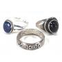 2 Sterling Silver Rings & More - Sz  9 & 7