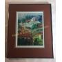 Artist Signed Cusco Watercolor Framed & Matted