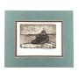 Steamboat Paddle Boat Etching Signed 2/150 Signed