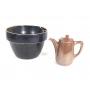 Bauscher Weiden Teapot & Stoneware Bowl