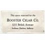 Atq Trolley Ad Card Space Reserved Booster Cigar