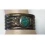 Native American Turquoise Unmarked Cuff Bracelet