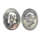 Hayes & Garfield US Presidential Peace Tokens