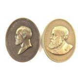 Garfield & Harrison US Presidential Peace Tokens