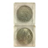 1923 and 1923-S Peace Dollars