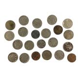 Lot of US Coins - Cents, Nickels