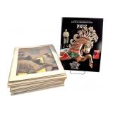 17 Sets USPS Comm Stamp Col. 1984-1991