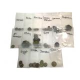 Lot of  Foreign Coins - 16 Countries