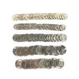 Lot of 1976 Bicentennial Coins in Tubes