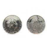 2 Silver UK 5 Pound Coins - Lot 7 of 10