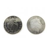 2 Silver UK 5 Pound Coins - Lot 2 of 10