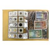French Colonial Coins and Currency w Mali +