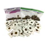 Large Lot of Wheat Cents
